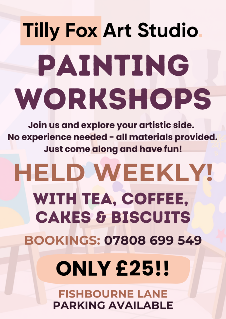 Tilly Fox Art Studio FLyer