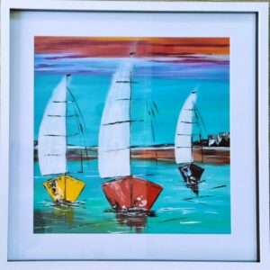 £150 Framed 50 x 50 cm Original