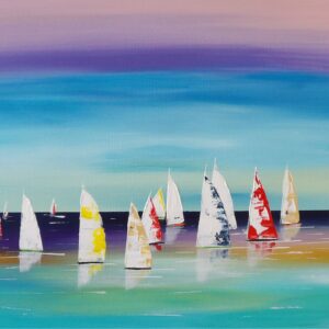 Multi Colour Boats