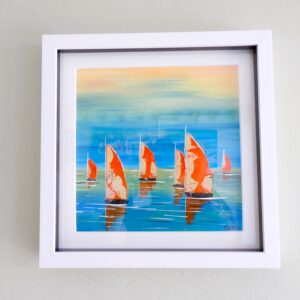 Original acrylic in a 28 x 28cm frame