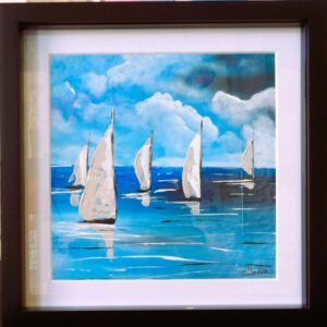 28 x 28 original acrylic painting