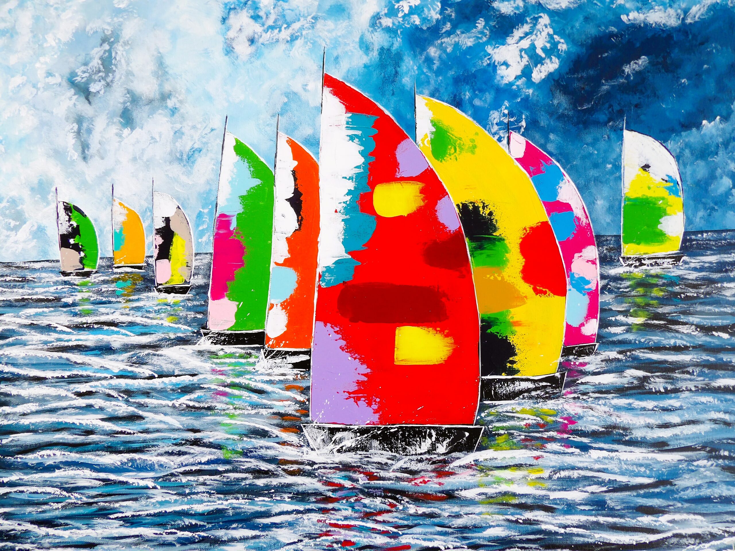 Large Canvas 61 x 76cm Original Acrylic