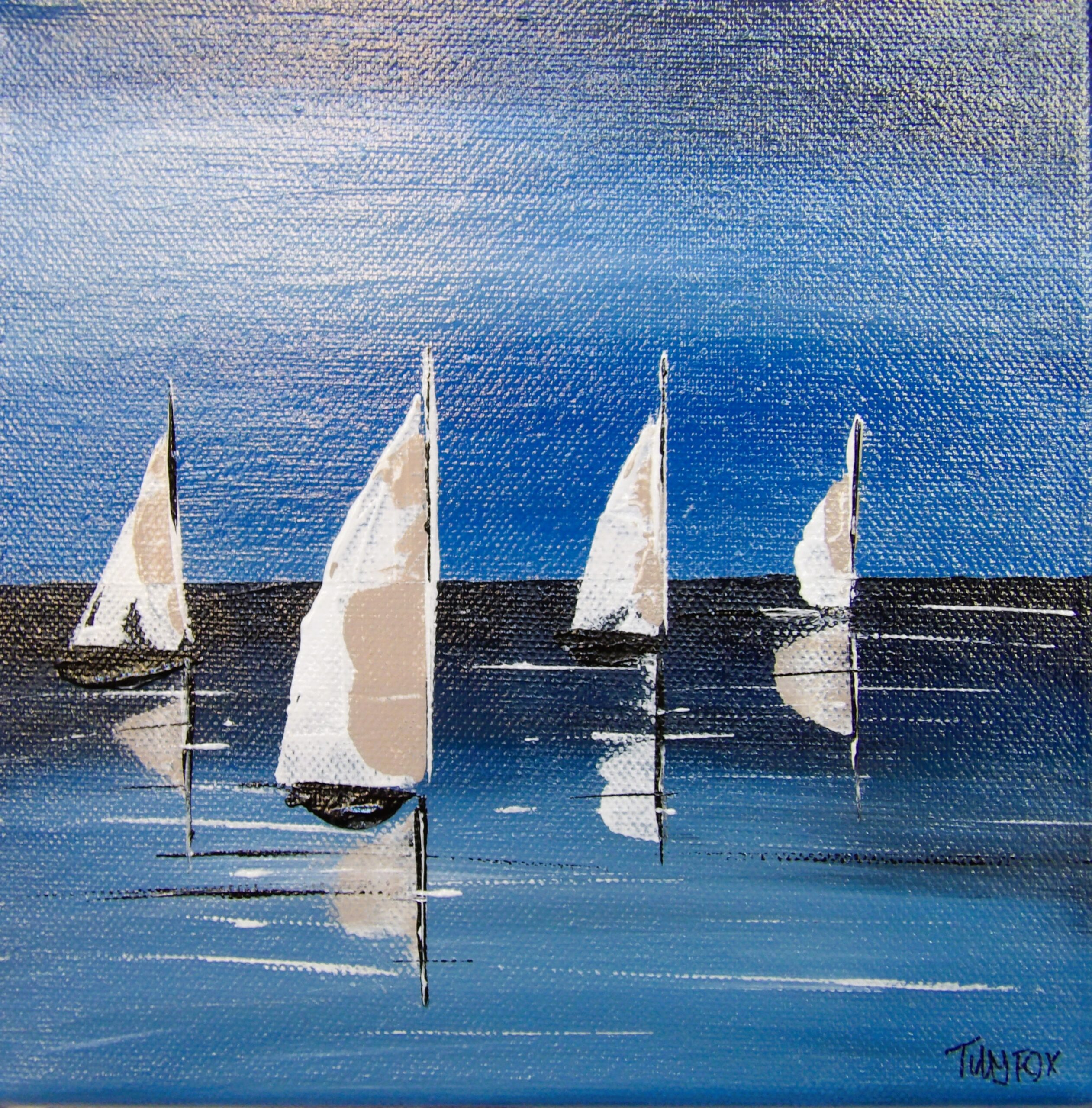 30 x 30 cm original on canvas