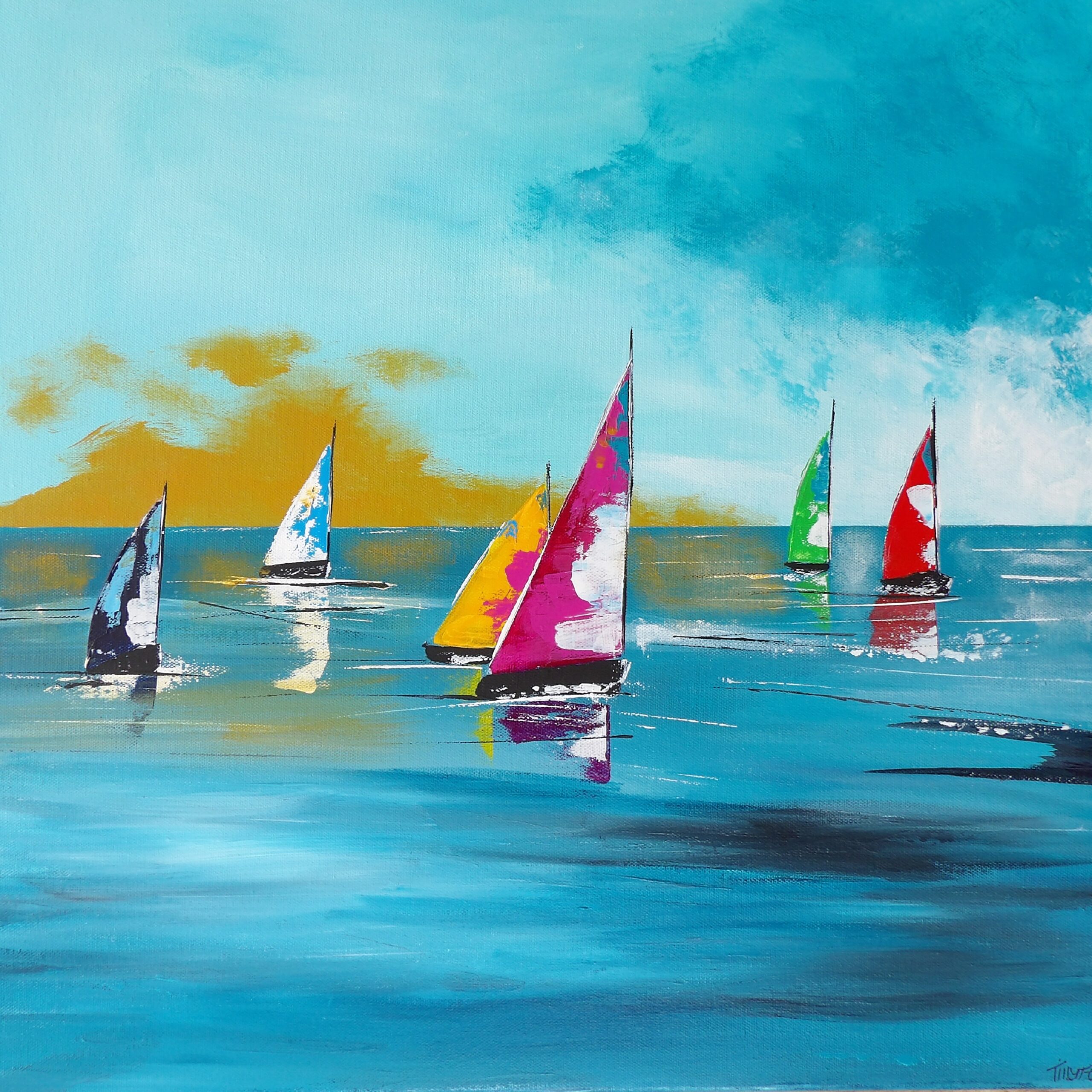 50 x 50 cm original acrylic